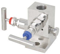 Dwyer 2-Valve Block Manifold, Series BBV-0